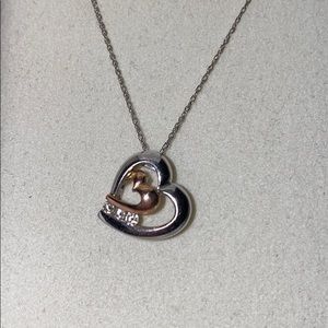 Kay Jewelers Double Heart Necklace